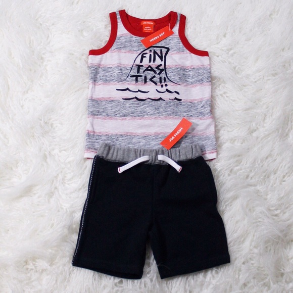 NWT Joe Fresh 2 Piece Tank & French Terry Shorts - Picture 2 of 8